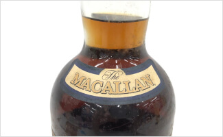 ボトルが汚れているお酒